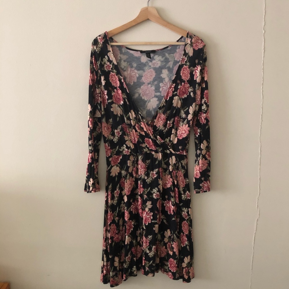 Floral wrap dress - Forever 21